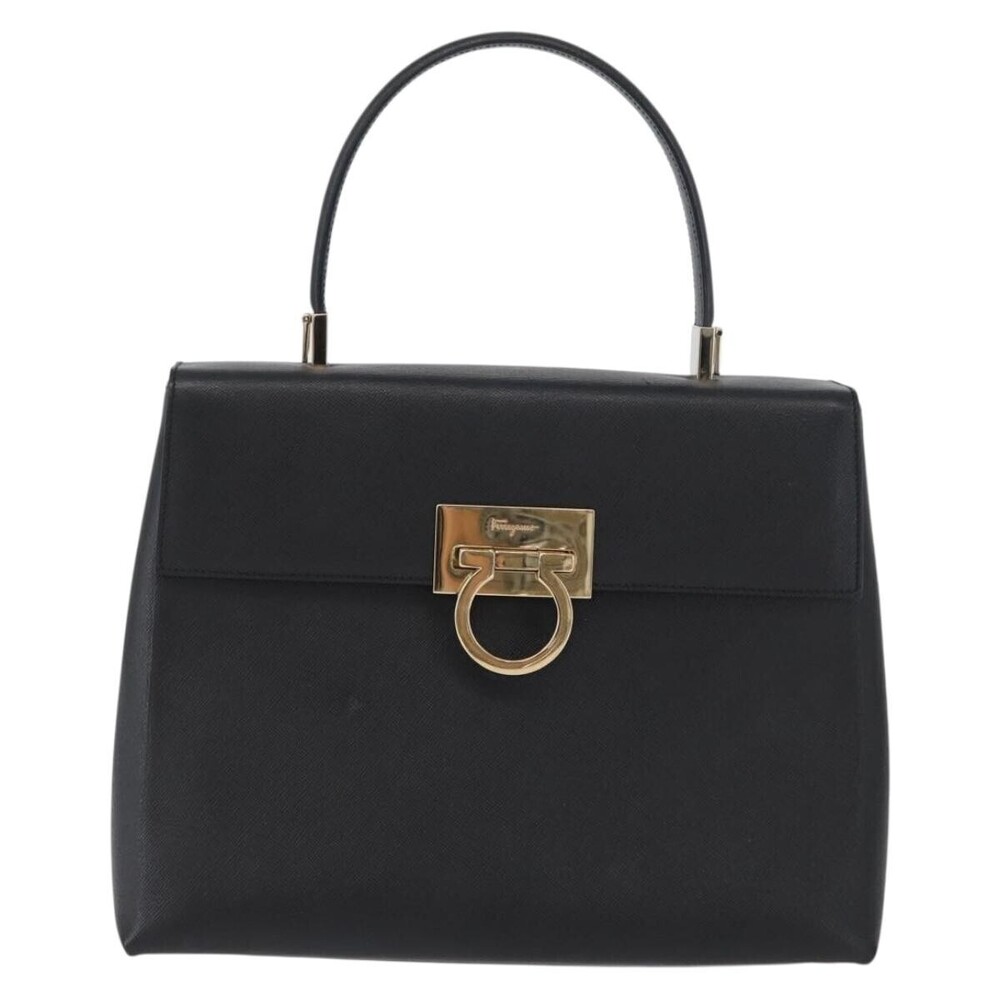 Salvatore Ferragamo Gancini Leather